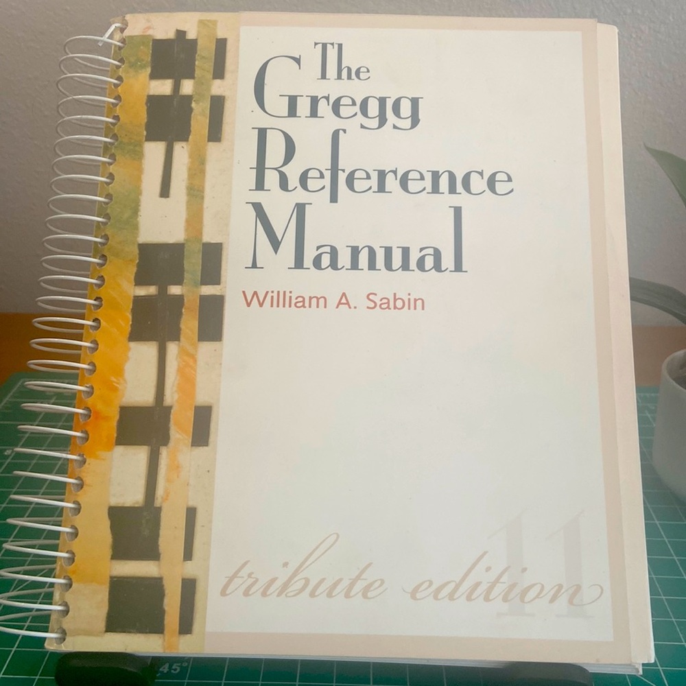 The Gregg Reference Manual